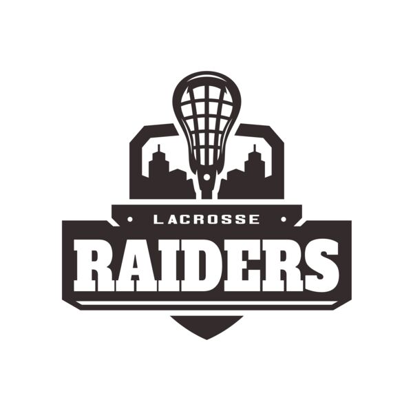 Raiders Lacrosse Logo Template Thumbnail