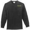 Tall Long Sleeve Essential Pocket Tee Thumbnail