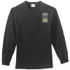 Tall Long Sleeve Essential Pocket Tee Thumbnail
